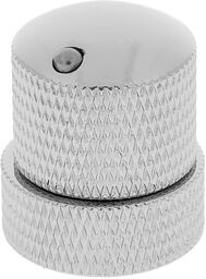 Potentiometer Dome Knob Chrome