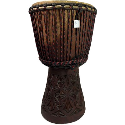 Djembe Custom Grand 33-35 X 60-62CM + Housse (offerte)