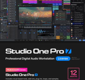 Studio One Pro 7 with 12M Pro+