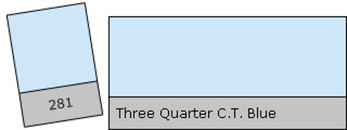 Filter Roll 281 3 Qu.C.T.Blue