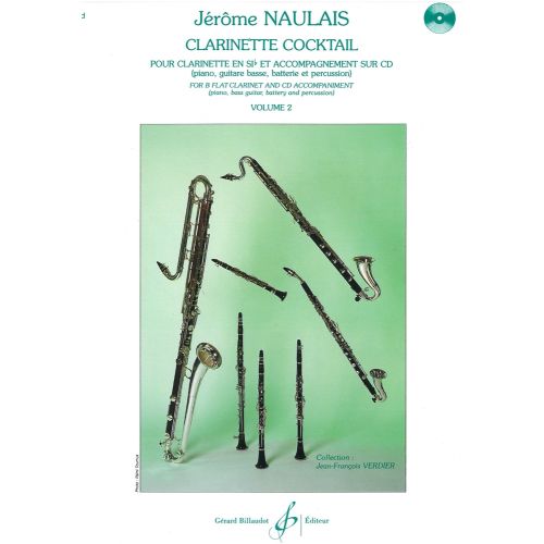 Naulais Jerome - Clarinette Cocktail Vol.2 + CD
