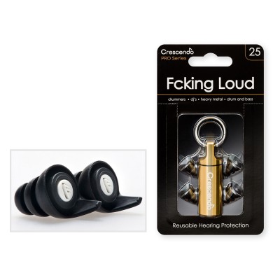 Pro Fcking Loud 25 - Filtres Auditifs - SNR 20DB