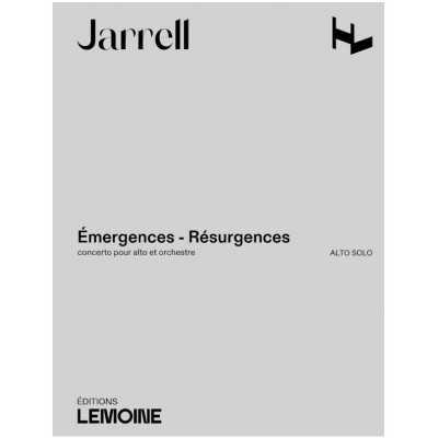 M. Jarrell - Émergences-Résurgences