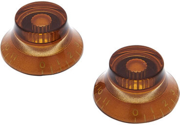Bell Knobs to 11 Amber Ambre