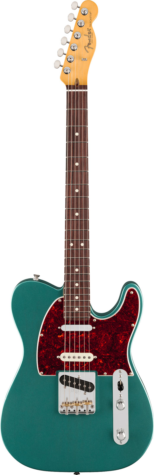 American Professional Classic Telecaster SSS RW Faded Sherwood Green Metallic