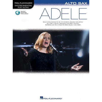 INSTRUMENTAL PLAY-ALONG - ADELE ALTO SAX + ACCES AUDIO EN LIGNE