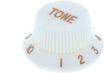 ST Tone Knob White Blanc