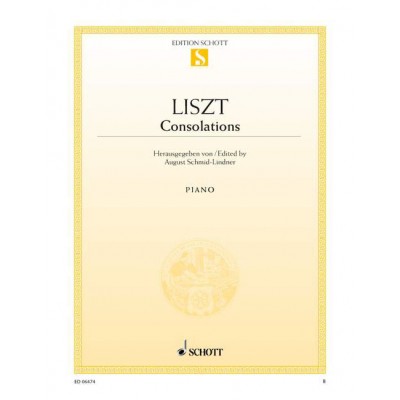 Liszt - Consolations I-vi - Piano