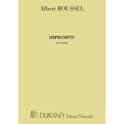 Roussel - Impromptu - Harpe