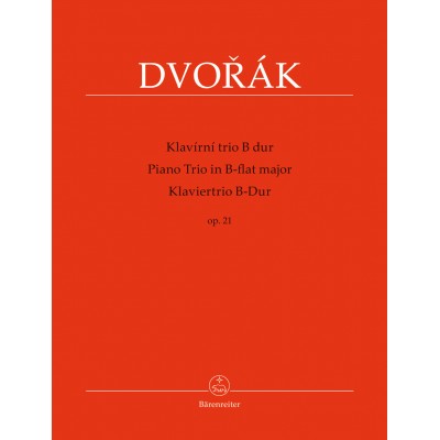 Dvorak A. - Piano Trio B-flat Major Op.21