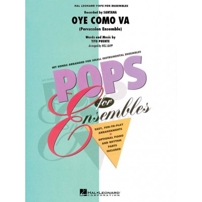Tito Puente - Oye Como Va (percussion Ensemble)