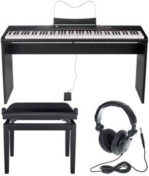 SP-320 Digital Piano Bundle Noir
