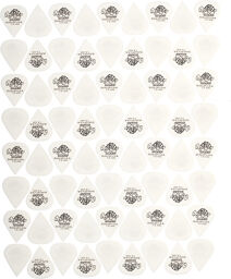 Plectrums Tortex Sharp 1,50 72 Blanc