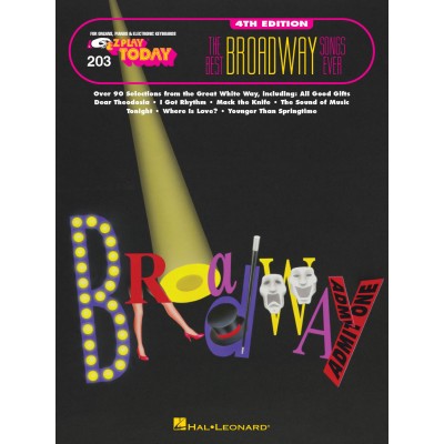 The Best Broadway Songs Ever - 4th Edition
