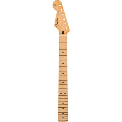 Player Strat Reverse Headstock Neck 22 Medium Jumbo Frets Maple 9.5