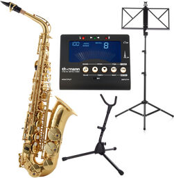 Saxophone Set 2 Alt Noir