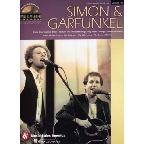 Piano Play Along Vol.108 - Simon & Garfunkel + CD - PVG