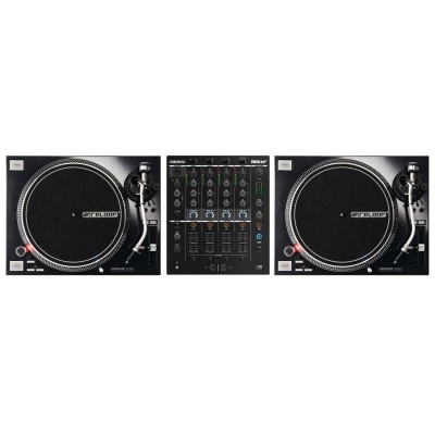 Pack Regie DJ Vinyle : RP 7000 MK2 Black + RMX 44BT