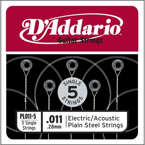 PL011-5 Plain Steel 11 5-pack