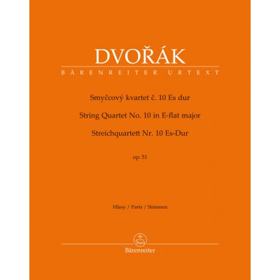 Dvorak Anton - String Quartet N°10 E-flat Major Op.51
