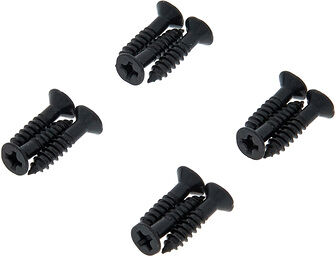 Parts Pickguard Screws Black