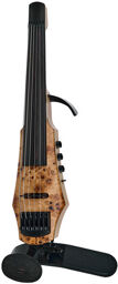 CR6-VN-PB Electric Violin Poplar Burl
