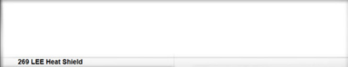 Colour Filter 269 Heat Shield Heat Shield