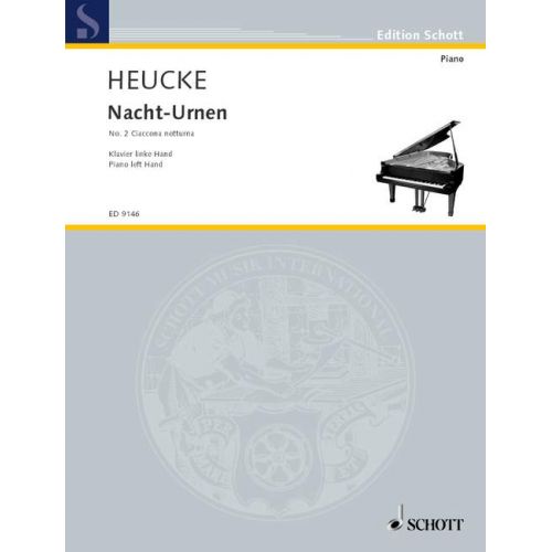 Heucke Stefan - NIGHT-urns Op. 32 - Piano Left Hand