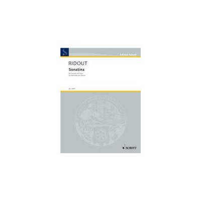Ridout A. - Sonatine - Clarinette et Piano