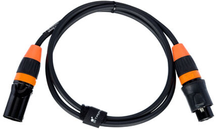 PDC3CC IP65 DMX Cable 1m 3pin black