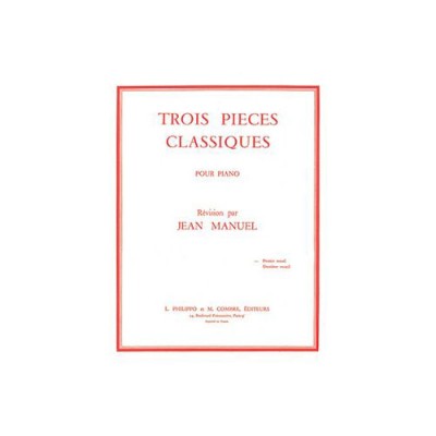 Manuel - Pièces Classiques (3) Vol.1 - Piano