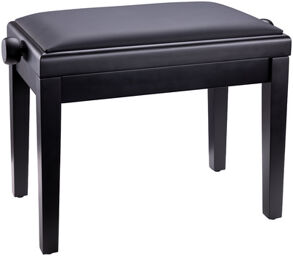 13923 Piano Bench black matt finish