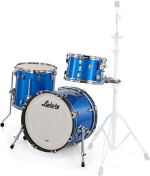 Classic Maple Jazz. Blue Sp. Blue Sparkle