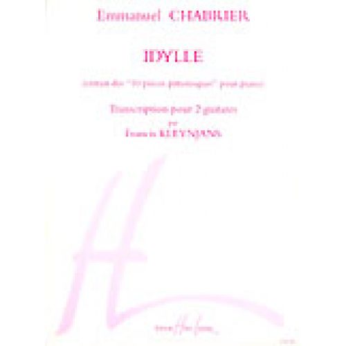 Chabrier/kleynjans - Idylle - 2 Guitares