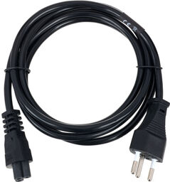 Power Cable Swiss IEC C5 1,8m Noir