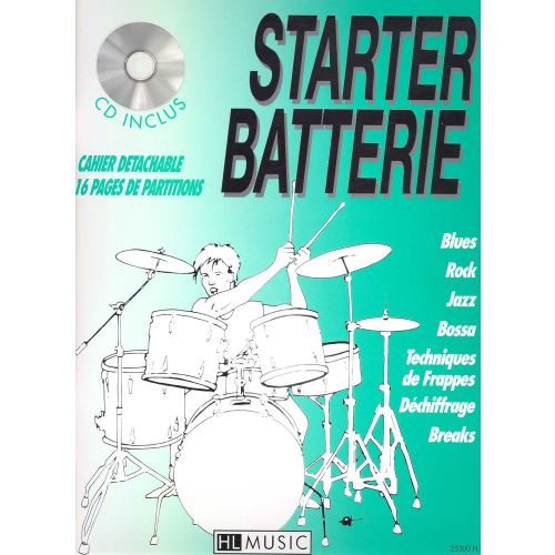 Billaudy Patrick - Starter Batterie Vol.1 + CD - Batterie