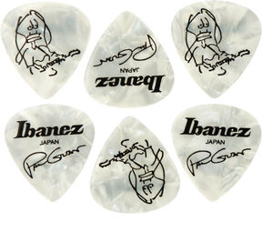 Paul Gilbert Pick Set PW Pearl white