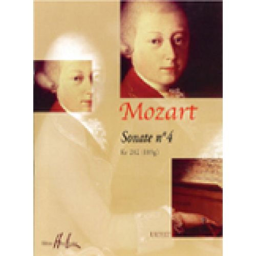 MOZART W.A. - SONATE N° 4 KV282 - PIANO