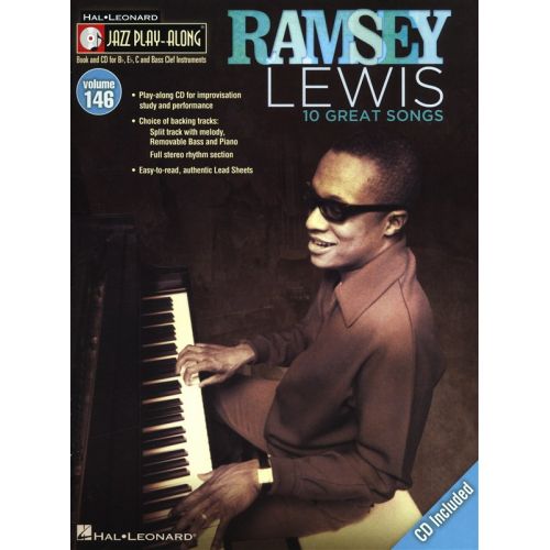 Jazz Play Along Volume 146 - Ramsey Lewis - All Instruments + CD - B Flat Instruments