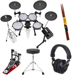 DTX6K5-M E-Drum Set Bundle Noir