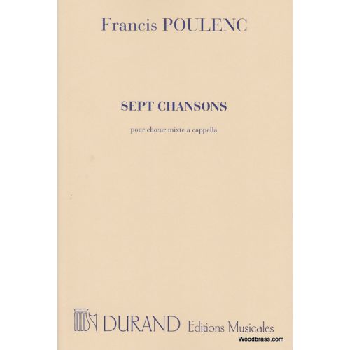 Poulenc F. - Sept Chansons - Choeur