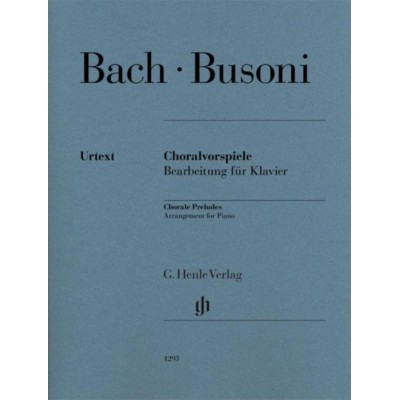 Bach J.S. - Busoni F. - Preludes De Chorals - Piano