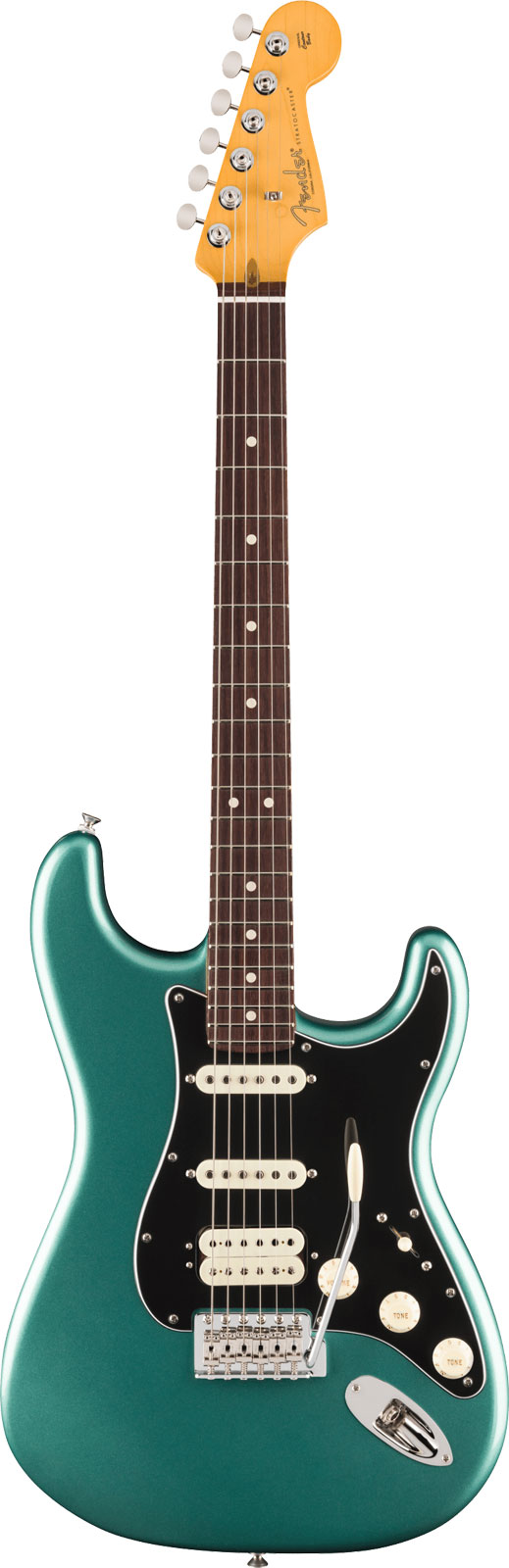 American Professional Classic Stratocaster HSS RW Faded Sherwood Green Metallic