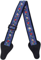 Bollywood Strap Blue & Green Bleu