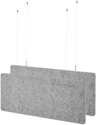 PET Pendant Absorber 50 SGR Gris argent