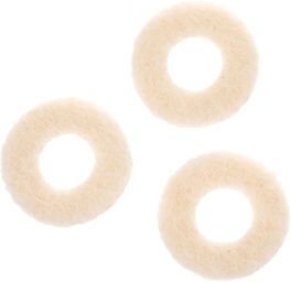 Valve Felt Flgh. 3er-Set blanc