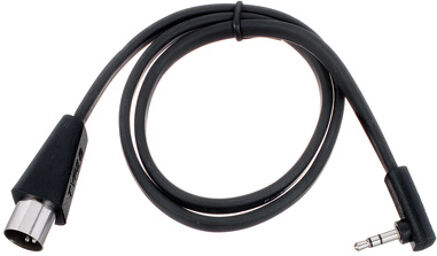 Flat TRS Midi Cable 60 cm B Noir