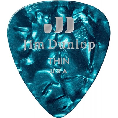 Celluloid, Par 12, Turquoise, Thin