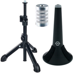 Trumpet Stage Stand Noir
