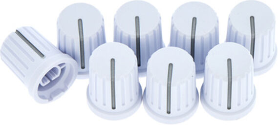 Knob Cap Set - White blanc